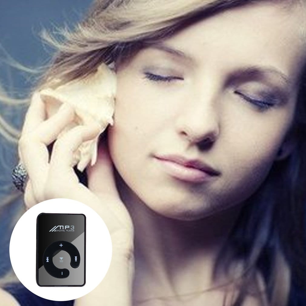 New Portable Mini Clip USB MP3 Player Music Media Support Micro SD TF Card Fashion Hifi MP3 for Outdoor Sports Mini Convenience