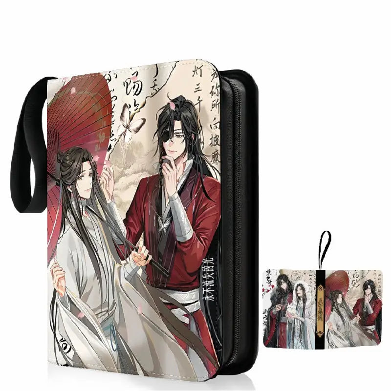 900pcs Card Album Book Anime Heavenly Officials Bless Collection Card Zipper Game Cards Binder Holder kids Gift