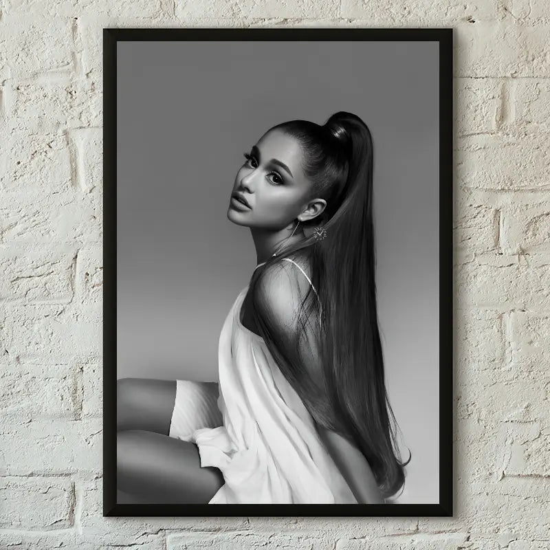 1PC Famous Singer Ariana Grande Poster Poster Paper Print Home Living Room Bedroom Entrance Bar Cafe Art Painting Decoration