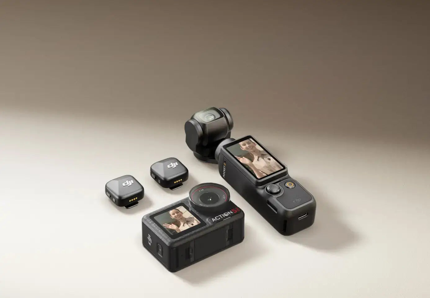 DJI Mic Mini Small Ultralight Discreet 48-Hour Operation w/ Case High-Quality Audio With Stable Transmission Original