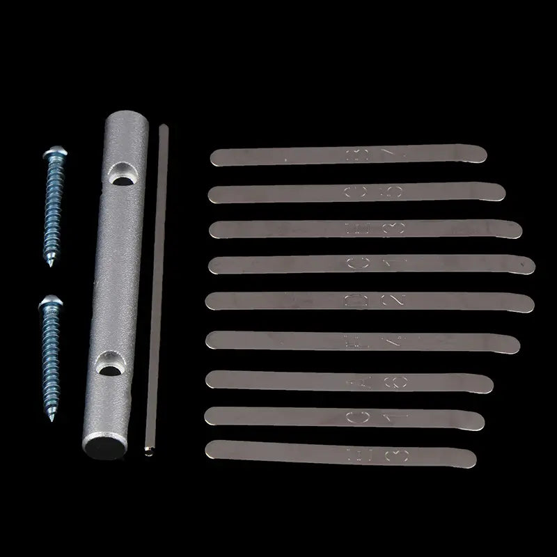 【NN77-M3】10 Keys Replacement Kalimba Thumb Piano Bridge Set - Musical Instrument DIY Parts Kit for Kalimba Repair