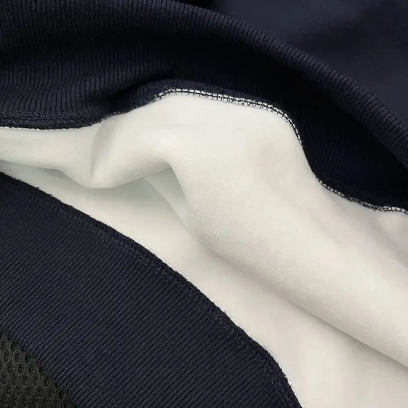 Autumn Hip Hop Fashion Printed Pullover Hoodies Men’s Letter 7 Fleece Oversized Sweatshirts Y2K Streetwear Hoody Clothes