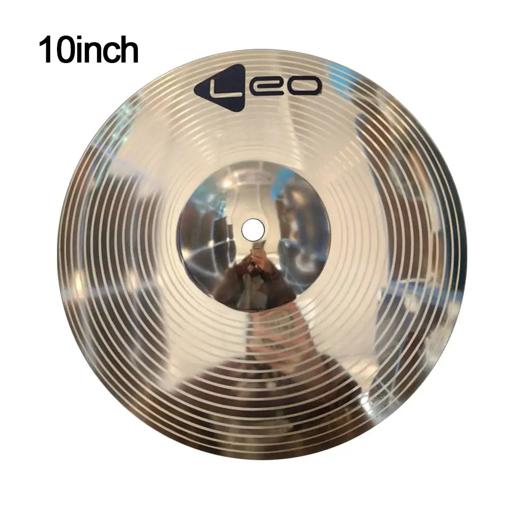 8 10 Inch Drum Brass Cymbals Percussion Splash Crash Hi-Hat For Jazz Drum Crash Cymbal Musical Instrument Parts Drum Cymbal