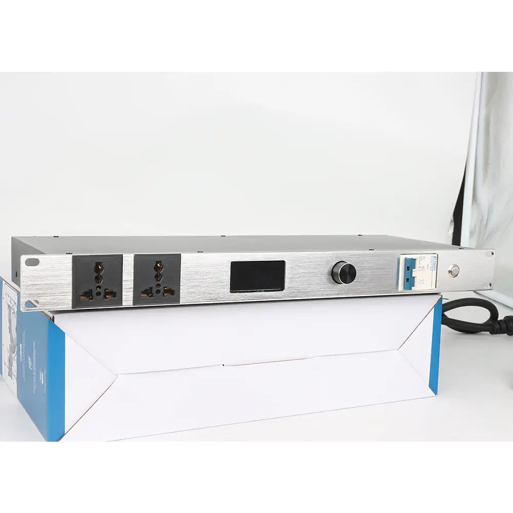 GOOERMI HS-10 Professional Audio Power Supply Sequencer Voltage Display Home Stage Engineering Conference Equipment Sound Mixers