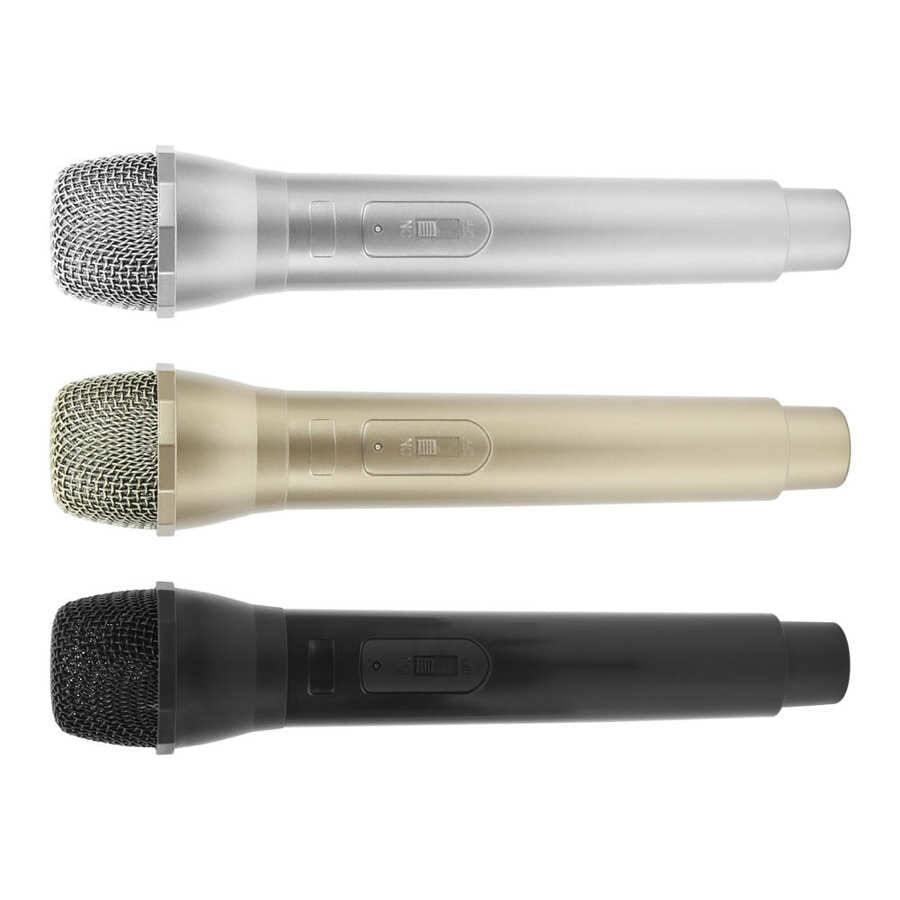 Prop Microphone for Karaoke Dance Shows Practice Microphone Prop for Karaoke studio microphone