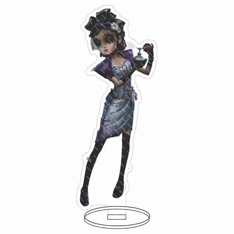 Hip Hop Anime Identity V DIY Stand Acrylic Game Figure Lucky Guy Reznik Emma Woods Helena Adams Model Plate Desk Decor Toy Doll