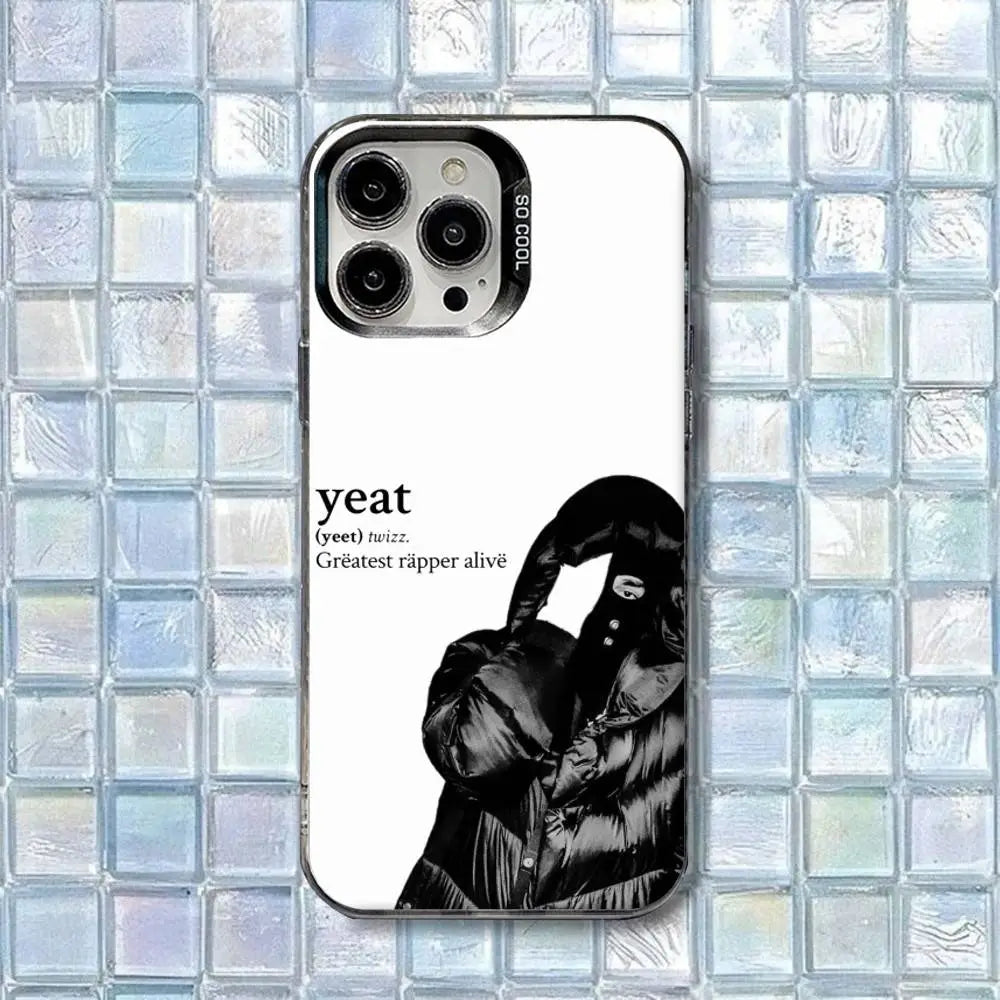 Y-Yeat Rapper Dangerous Summer Phone Case For iPhone 16,15,14,13,12,11,8,7,Pro,Max,Plus,Mini,XS,SE Shockproof Matte Cover
