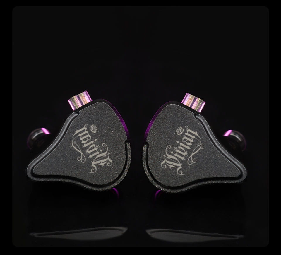 CVJ Vivian In Ear Earphones 10mm Dynamic Driver suitable for Music and Gaming 0.78mm Detachable Cable HiFi Sound Quality