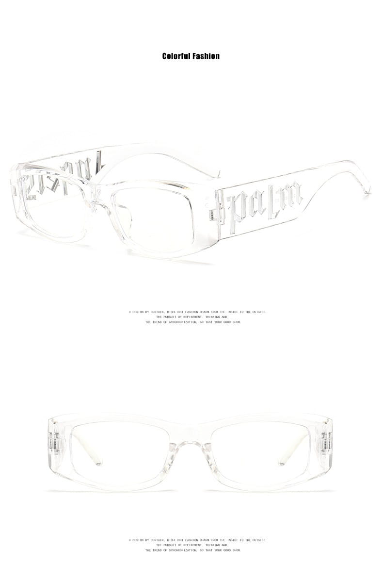 Hip Hop Small Classic Men Women Fashion Sunglasses Designer Square Brand Unisex Glasses Stylish Popular Trend Shades