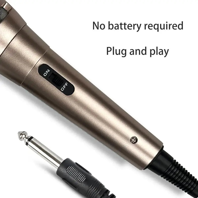 KDES B58 Wired Dynamic Microphone Trolley Multi purpose Wired Microphone Karaoke For Conference Karaoke KTV Singing Performance