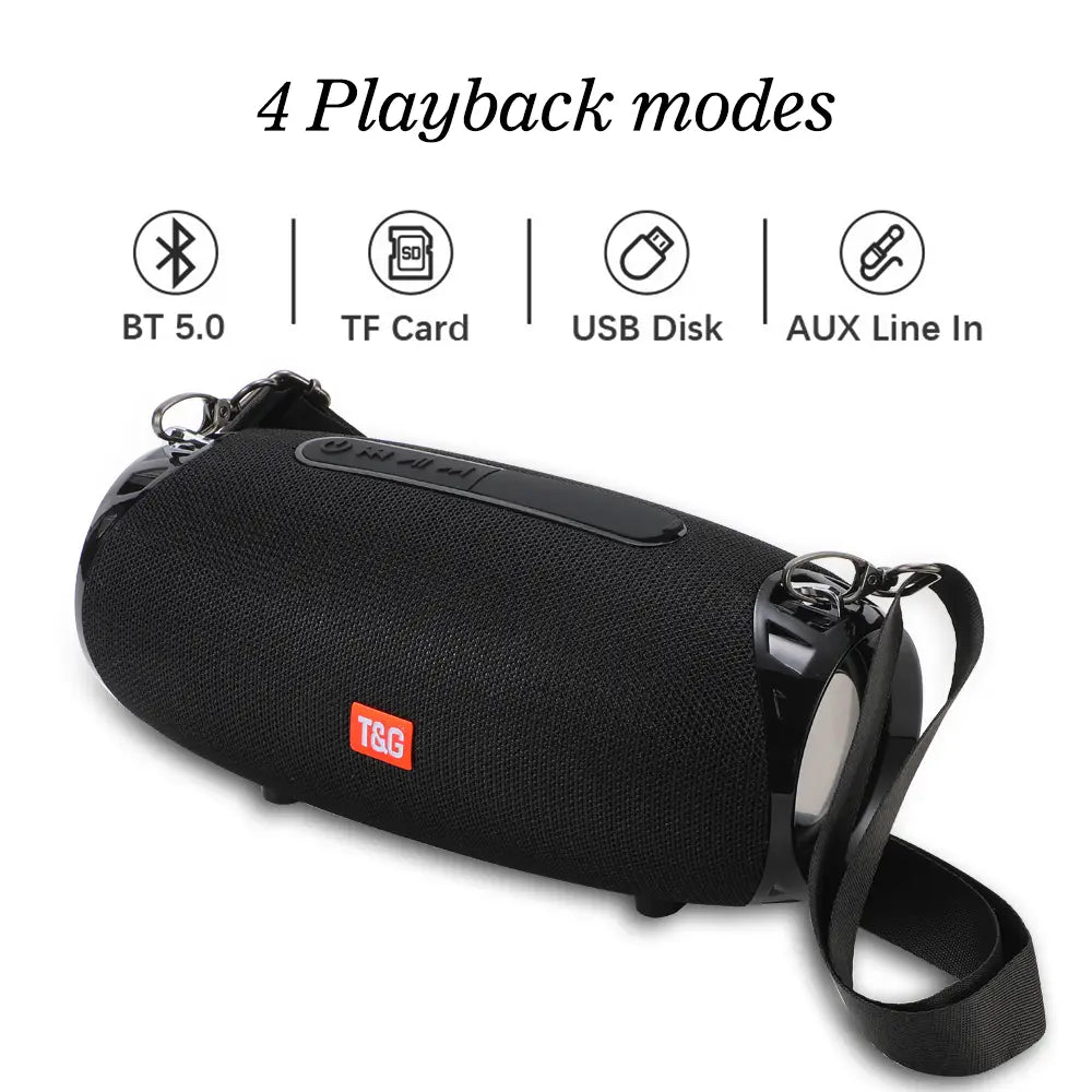 Subwoofer Caixa De Som Bluetooth Speaker Portable Sound Box Music Wireless Woofer Bass Computer PC TV Radio FM 10W Powerful Big