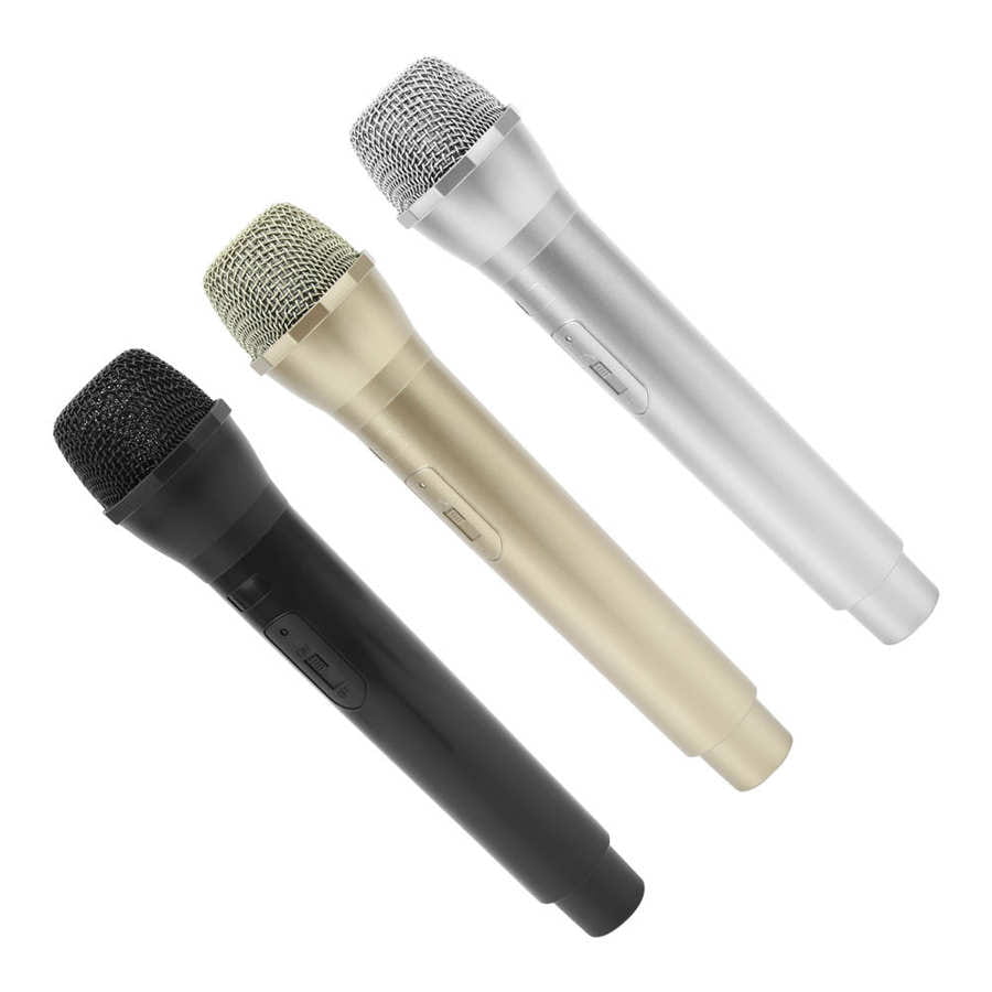 Prop Microphone for Karaoke Dance Shows Practice Microphone Prop for Karaoke studio microphone