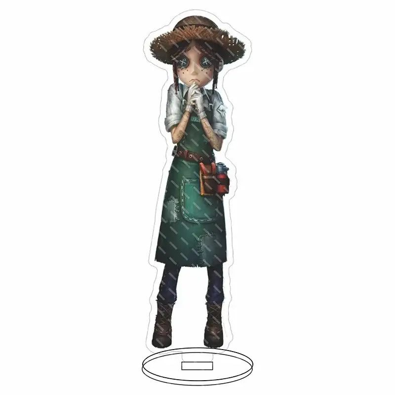 Hip Hop Anime Identity V DIY Stand Acrylic Game Figure Lucky Guy Reznik Emma Woods Helena Adams Model Plate Desk Decor Toy Doll