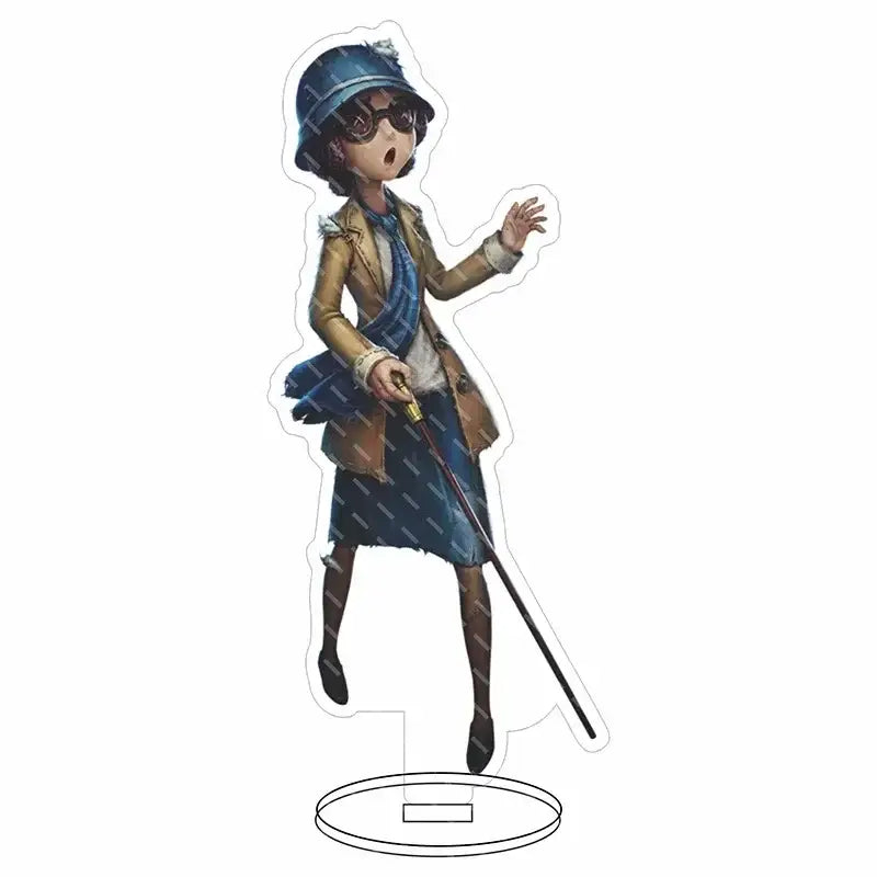 Hip Hop Anime Identity V DIY Stand Acrylic Game Figure Lucky Guy Reznik Emma Woods Helena Adams Model Plate Desk Decor Toy Doll