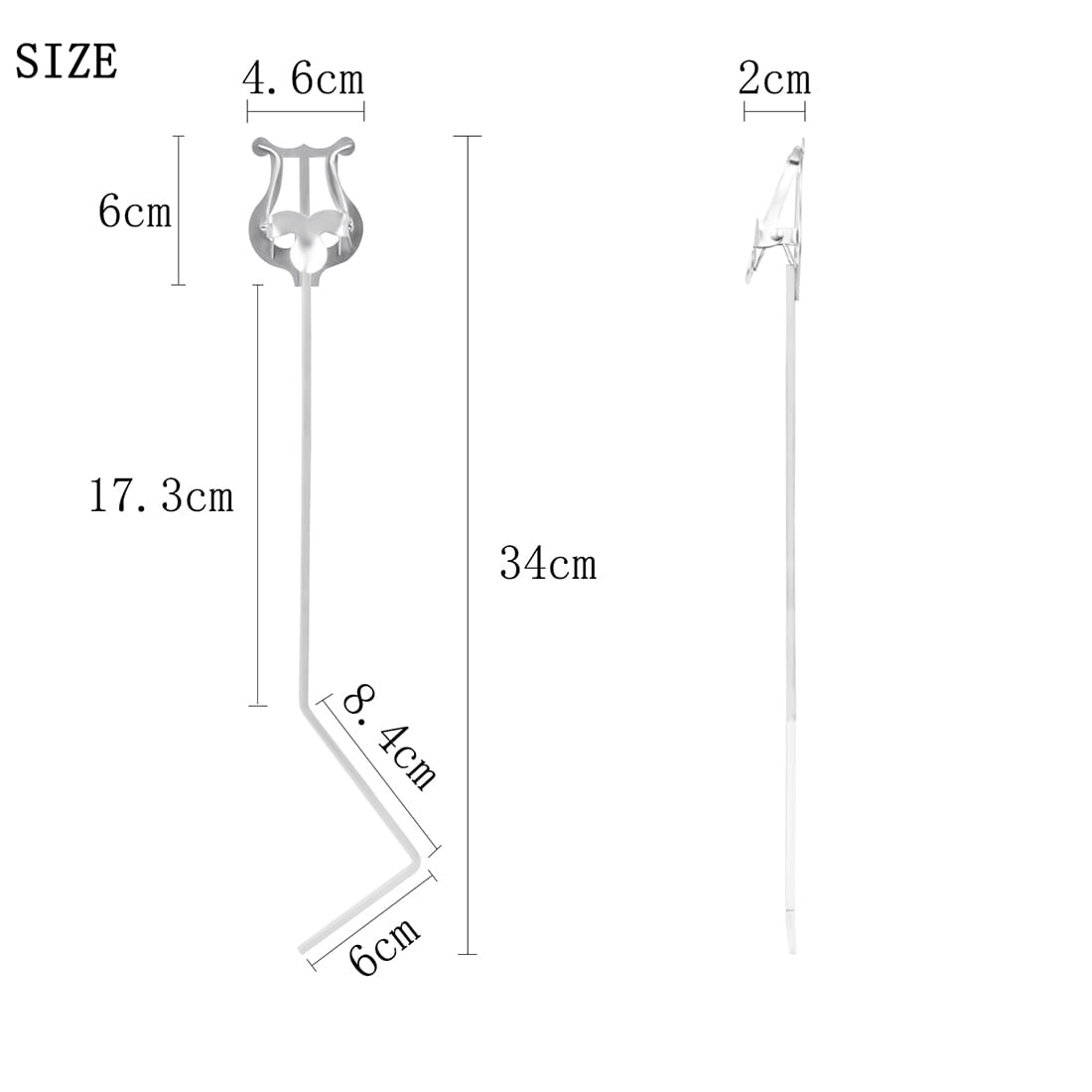 Music Stand Clarinet Trumpet Flute Winds Saxophone Baritone Portable Marching Sheet Music Stands Musical Instruments Accessories