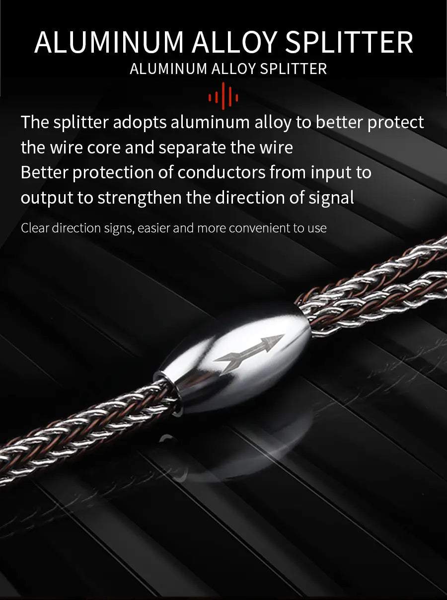 HIFI Stereo 4.4mm AUX to 2RCA Balance Audio Cable High-end One-To-Two Y Splitter For Amplifier Audio Home Theater Balance Cable