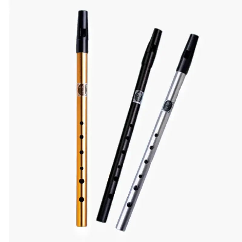 6 Hole Flute C/D Key Irish Whistle Ireland Tin Penny Whistle Metal Flute Instrument Wind Musical Beginners Accessories