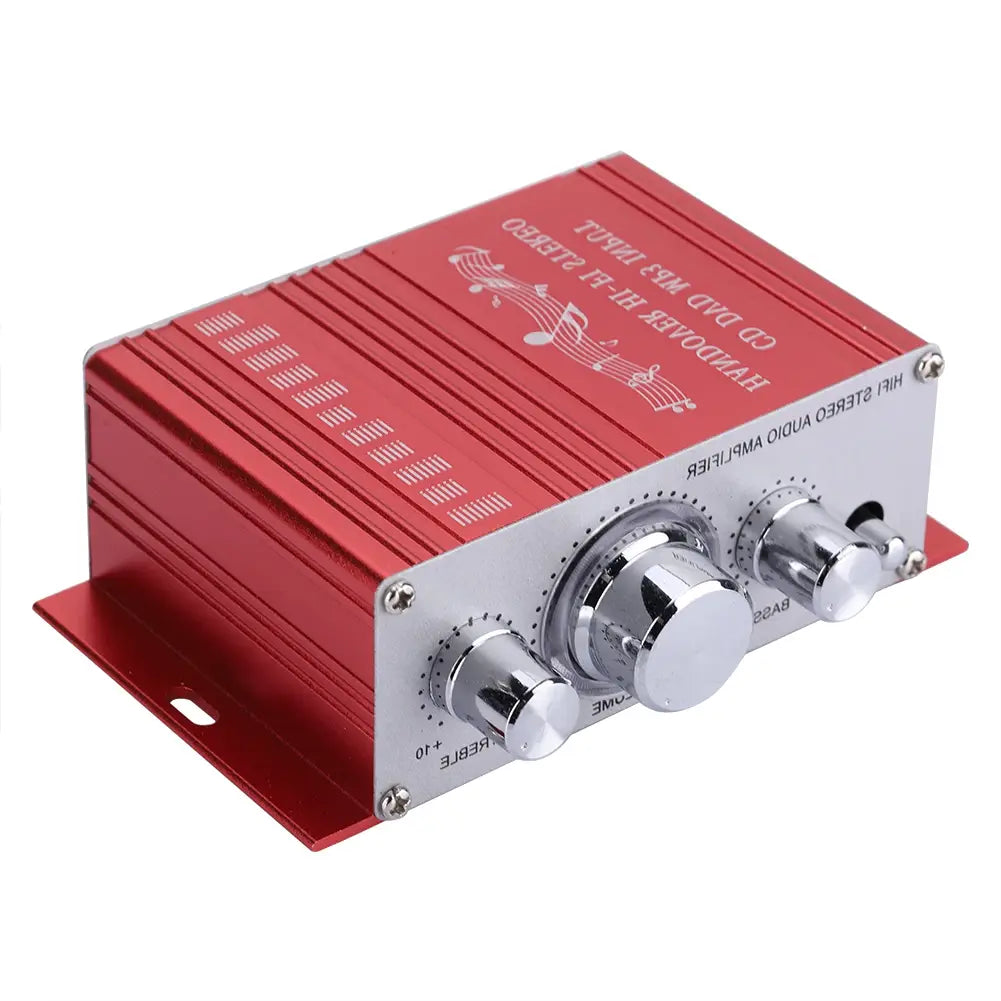 Car Speaker Digital Car Speaker Mini Car Auto Amplifier Mini Digital Car Auto Amplifier Hifi Audio Music CD DVD MP3 FM Player