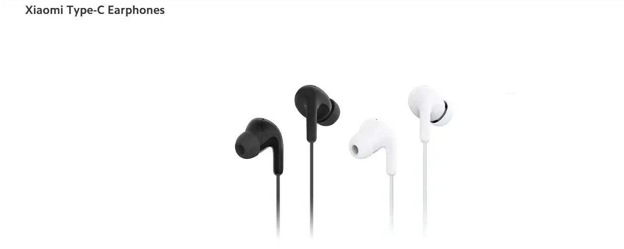 Original Type C Wired Headphones In Ear Headset Wired Earphones with Microphone Stereo Earbuds For Redmi POCO Huawei Samsung