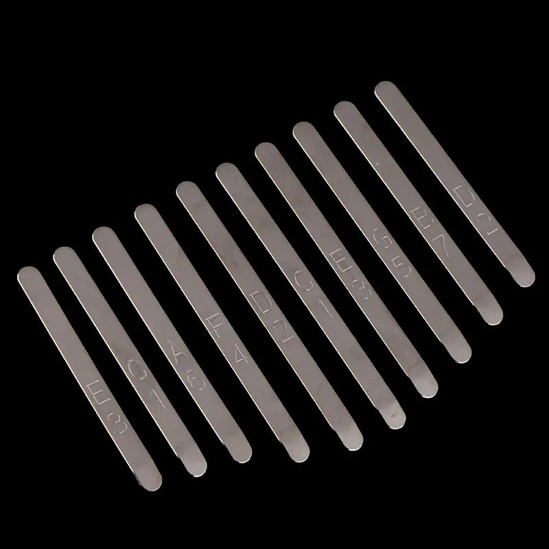 【NN77-M3】10 Keys Replacement Kalimba Thumb Piano Bridge Set - Musical Instrument DIY Parts Kit for Kalimba Repair