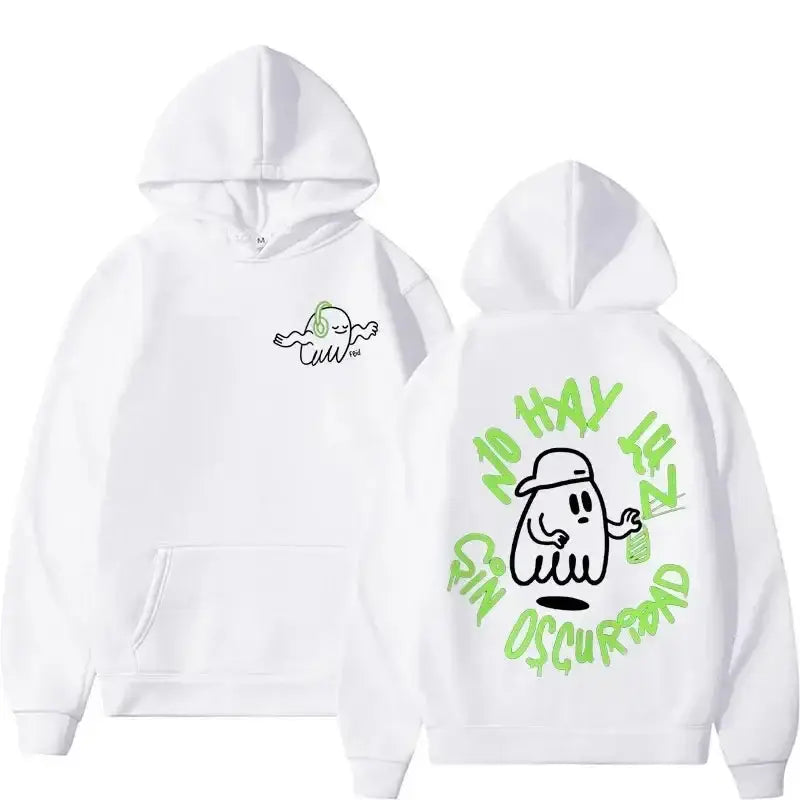 Rapper Feid Ferxxo Mor No Le TemasLa Trendy Graphic Hoodie Hip Hop Pullover Tops Man Sweatshirt Loose Classic Simple Long Sleeve