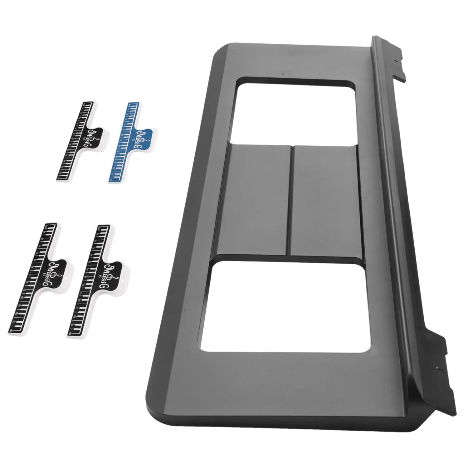 -A65I Music Stand Compatible With Numerous For Yamaha Models Of Music Keyboard,Keyboard Stand Sheet Music With 4 Music Clip