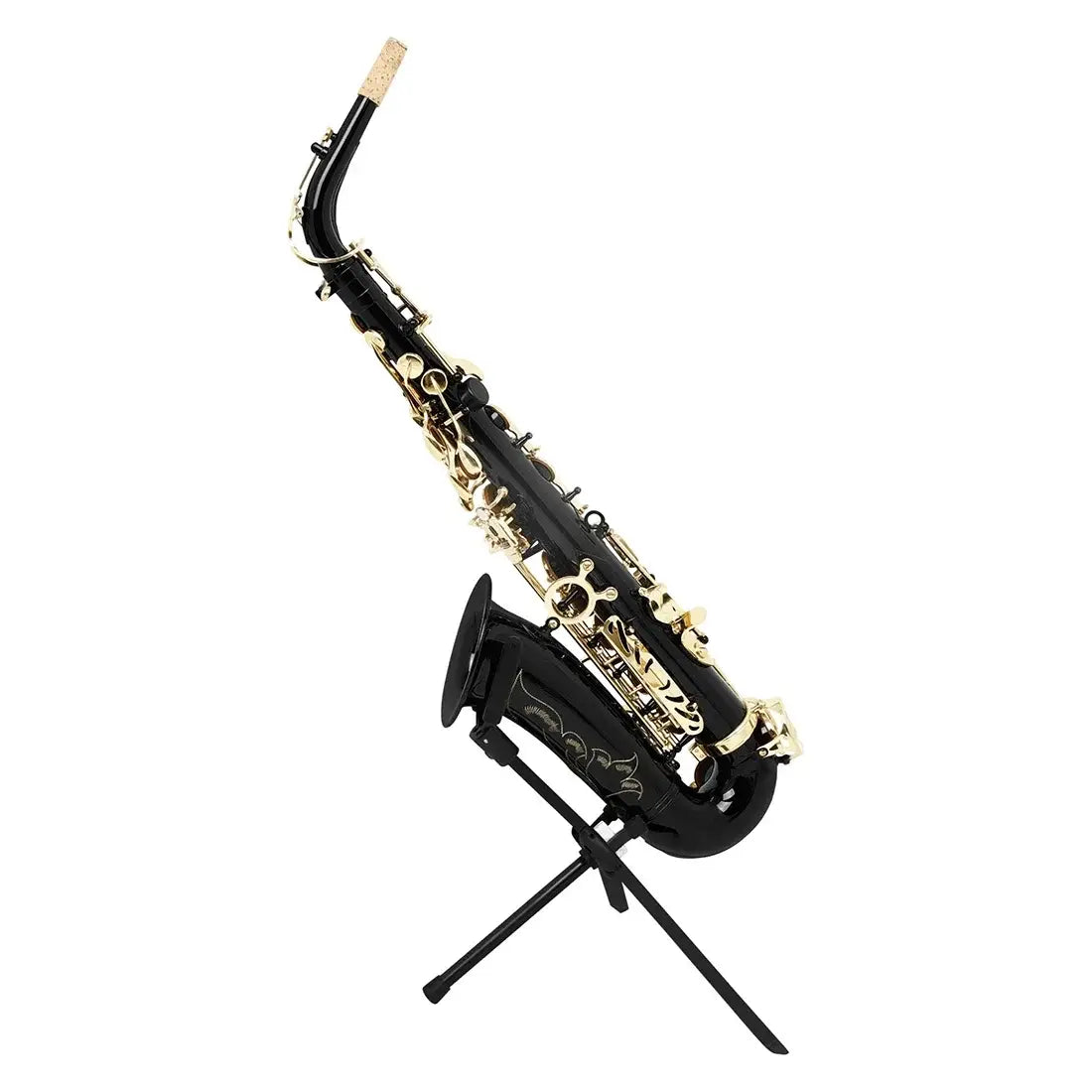 Alto/Tenor/Soprano Saxophone Stand Portable Foldable Professional Stand Metal Legs Brackets Wind Instrument Accessories