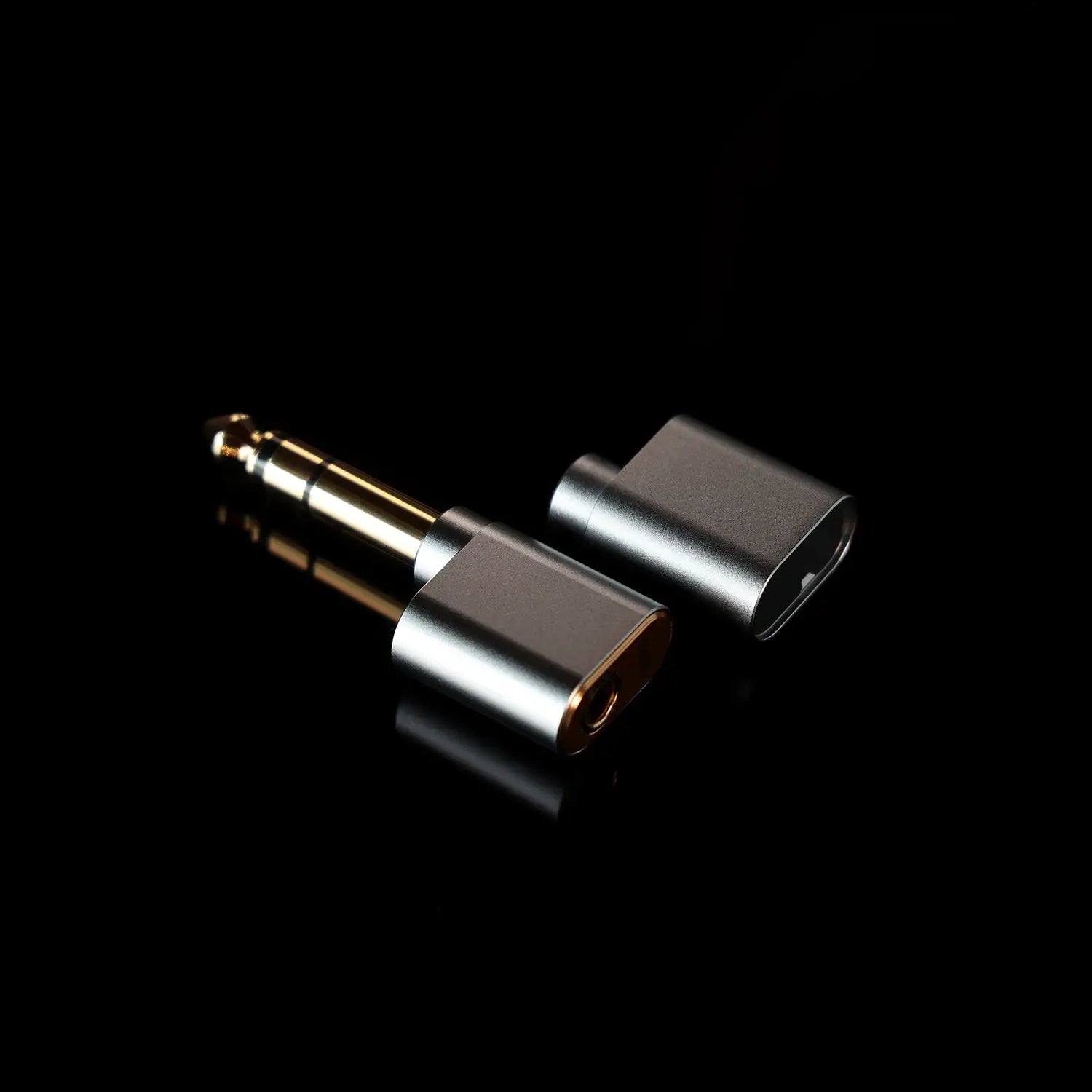 DD ddHiFi DJ65B(AL) Audio Adapter 6.35mm Male to 4.4mm Female for Desktop Amplifier Devices with 6.35mm Output Port