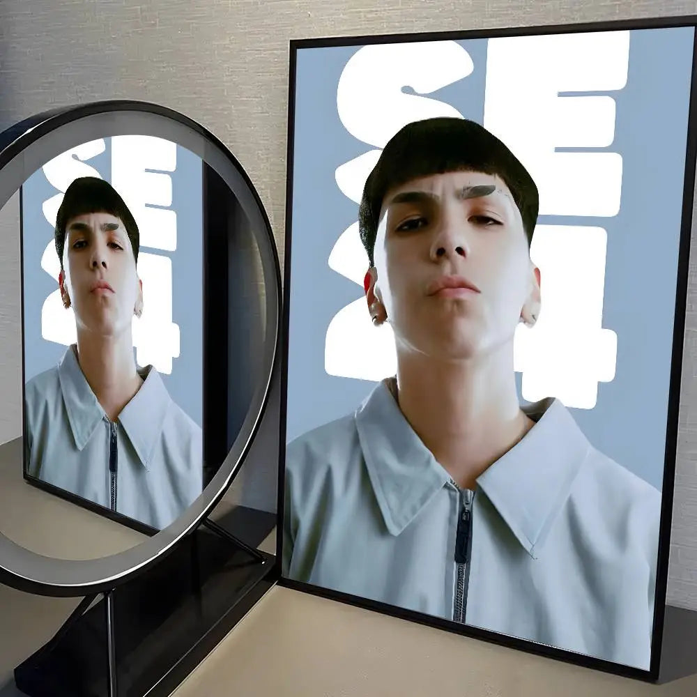 Popular Rapper Singer M-Milo J Poster High Quality Dorm Living Room Aesthetic Wall Decoration Painting Stickers Gift