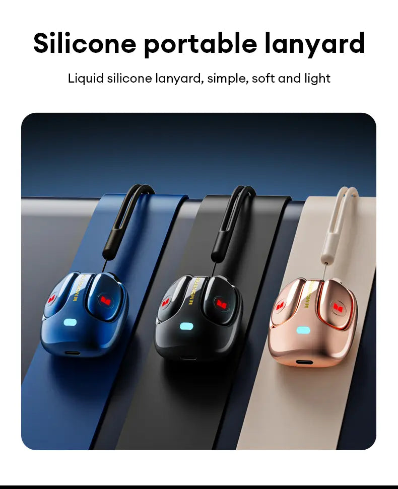 Choice Monster MQO22 New OWS Bluetooth 5.4 Headphones HIFI Sound Quality Stereo Music Gaming Headset Waterproof Sports Earbuds