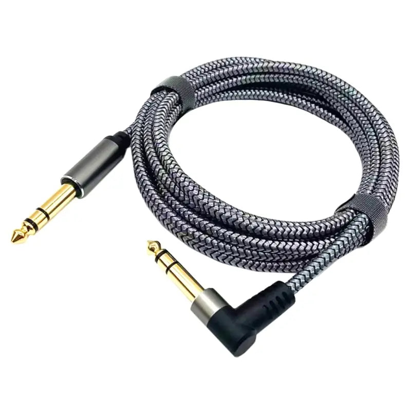 6.35mm to 6.35mm Guitar Cable 1m or 2m Professional Wire Amp Cable Instrument Cable for Electric Guitar