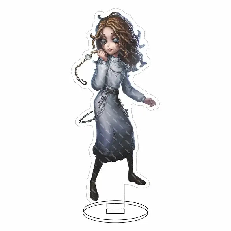 Hip Hop Anime Identity V DIY Stand Acrylic Game Figure Lucky Guy Reznik Emma Woods Helena Adams Model Plate Desk Decor Toy Doll