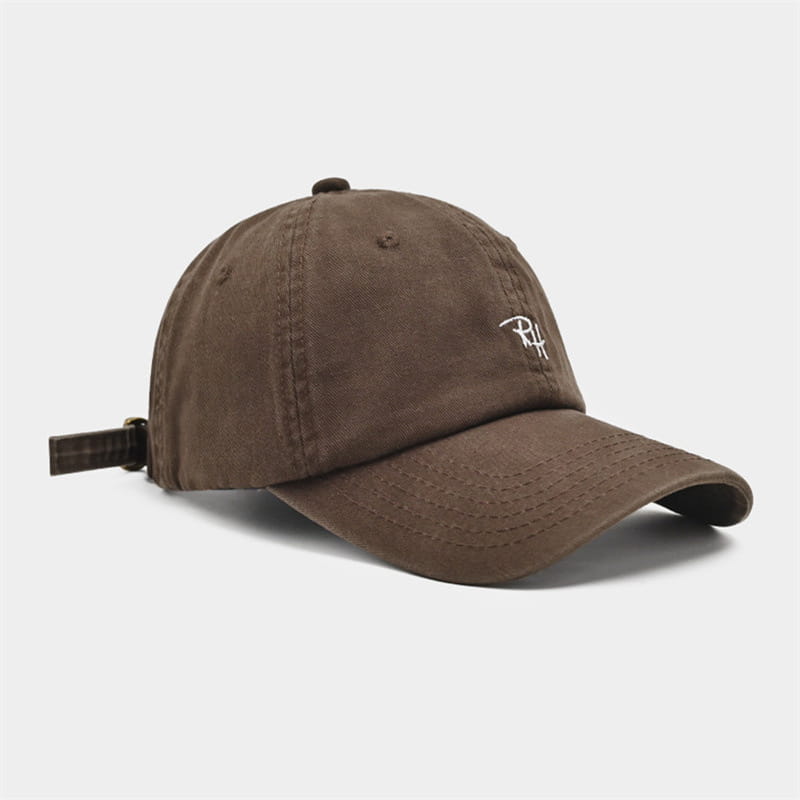Unisex RH Letter Embroidery Baseball Cap Men Women Summer Casual Hat Outdoor Shade Adjustable Hip Hop Streetwear Trucker Hats