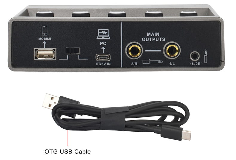 TEYUN Echo Effects 2 Input Audio Interface PC Studio Recording for Electric Guitar External Sound Card 48V Live Podcast Q-16