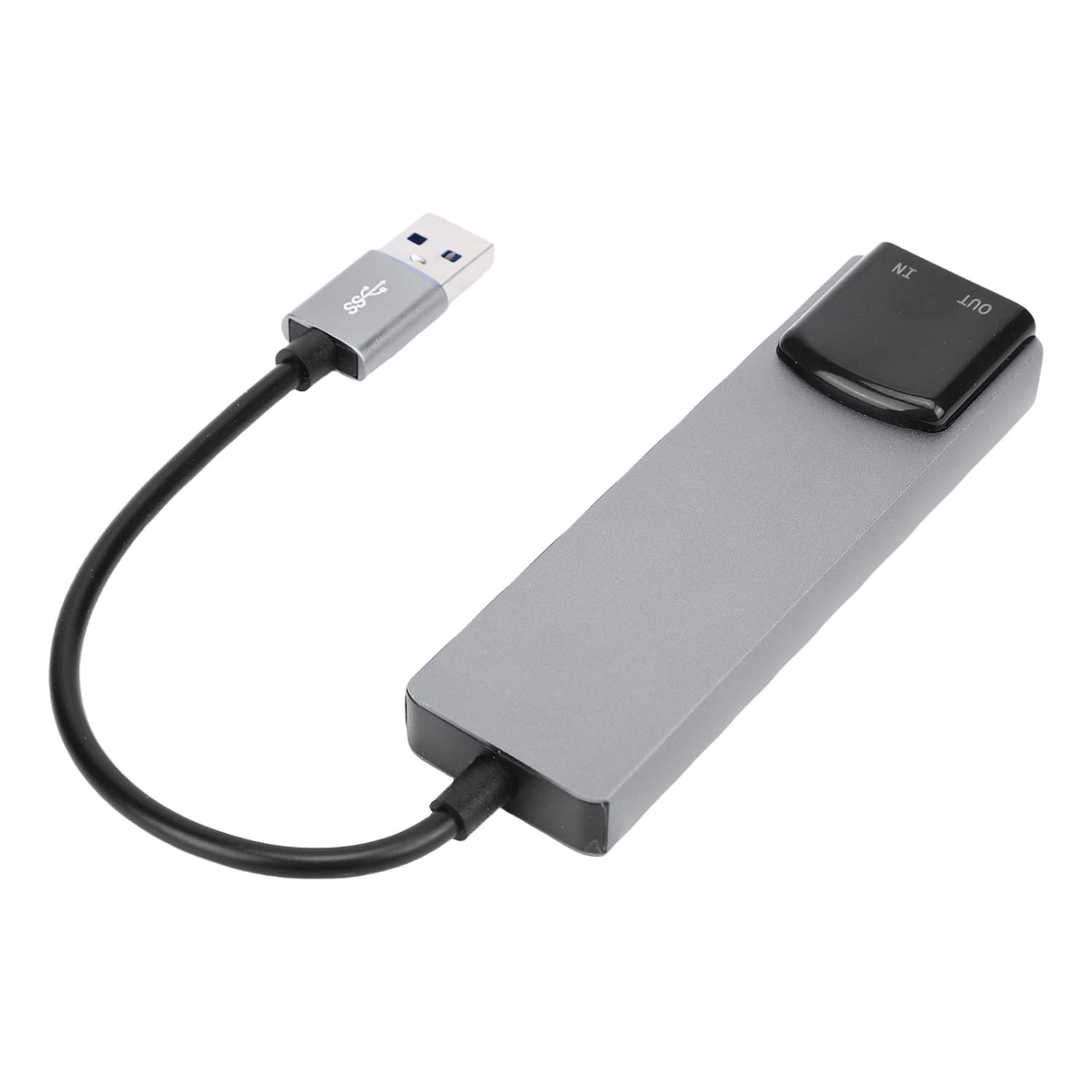 7.1 USB 2.0 Surround Sound Card with SPDIF Digital Sound High Resolution Music External Sound Card for Laptop PC