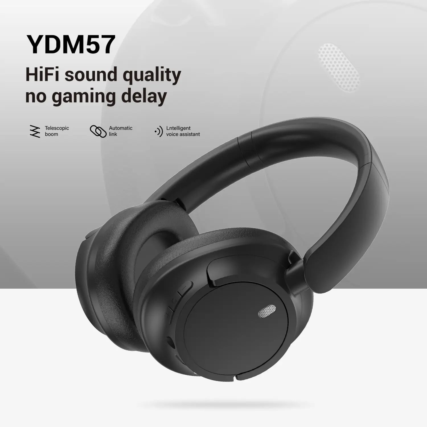 High Quality Wireless Bluetooth Headphones Headband Earphones Wireless Gamer Headset HiFi Music Earbuds For xiaomi lenovo choice