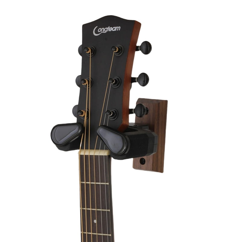 Guitar Self-lock Hanger Stand Wall Mount Holder Hook for Acoustic Electric Guitar Mandolin Banjo Ukulele Bass Screw Accessories