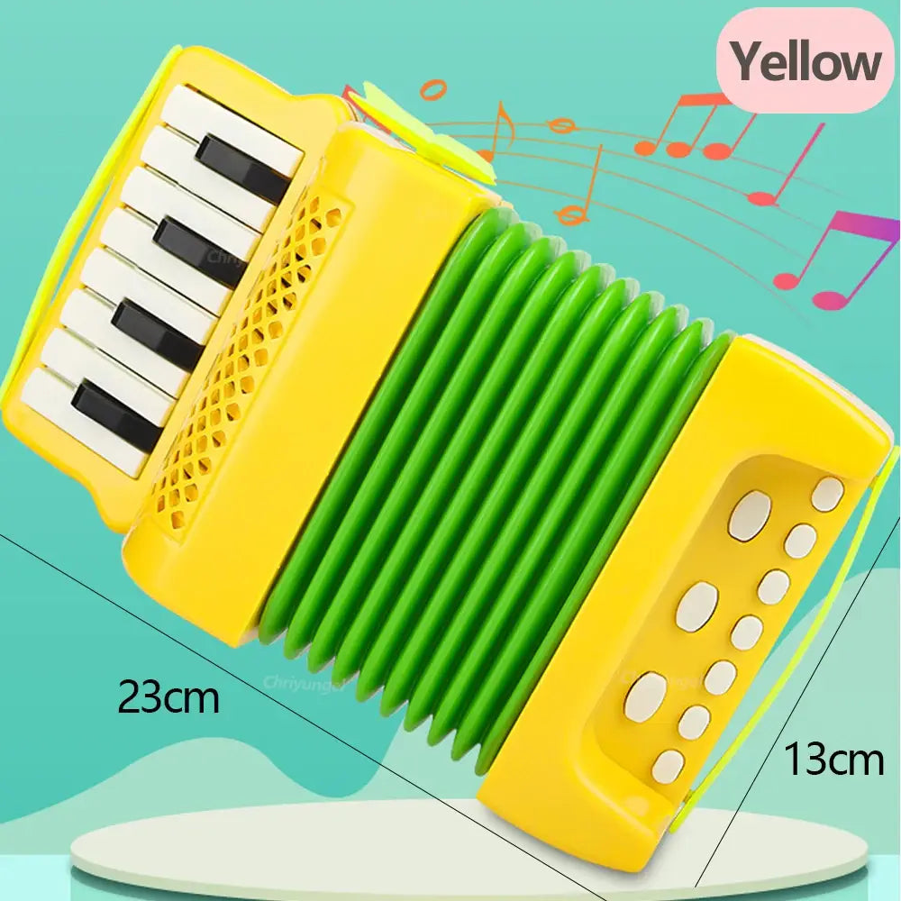 Accordion Toy for Toddlers Musical Instrument Educational Toys Children’s Music Interest Development Gifts for Kids Boys Girls
