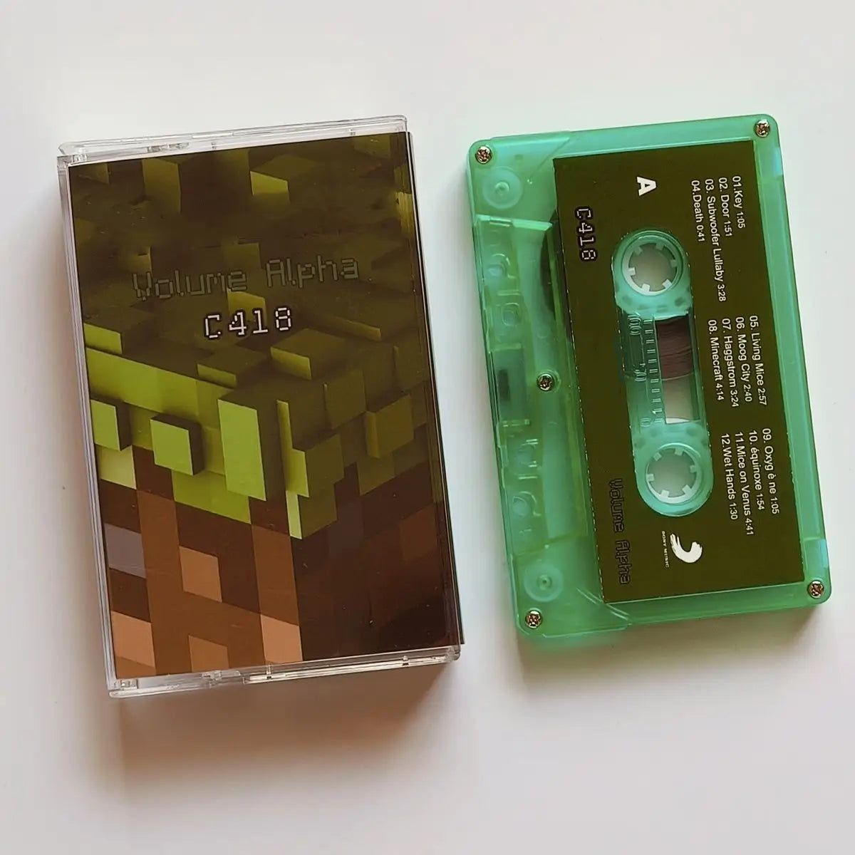 Sandbox Game Daniel Rosenfeld Music Tape C418 Steve OST Album Cassettes Cosplay Walkman Recorder Car Soundtracks Box Party Music