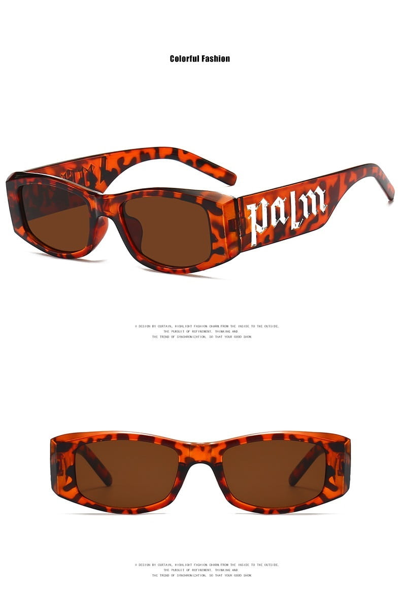 Hip Hop Small Classic Men Women Fashion Sunglasses Designer Square Brand Unisex Glasses Stylish Popular Trend Shades