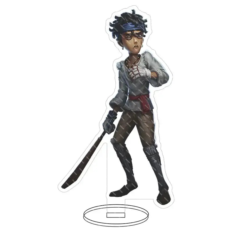 Hip Hop Anime Identity V DIY Stand Acrylic Game Figure Lucky Guy Reznik Emma Woods Helena Adams Model Plate Desk Decor Toy Doll