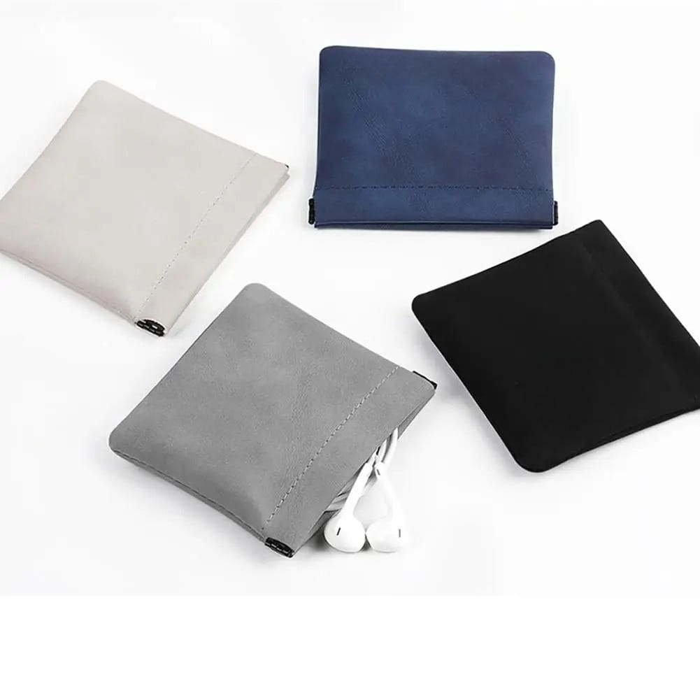 Mini Earphone Storage Bag U Disk SD Card Data Cable Organizer Pocket Waterproof Dustproof Coin Key Bag Headphone Accessories