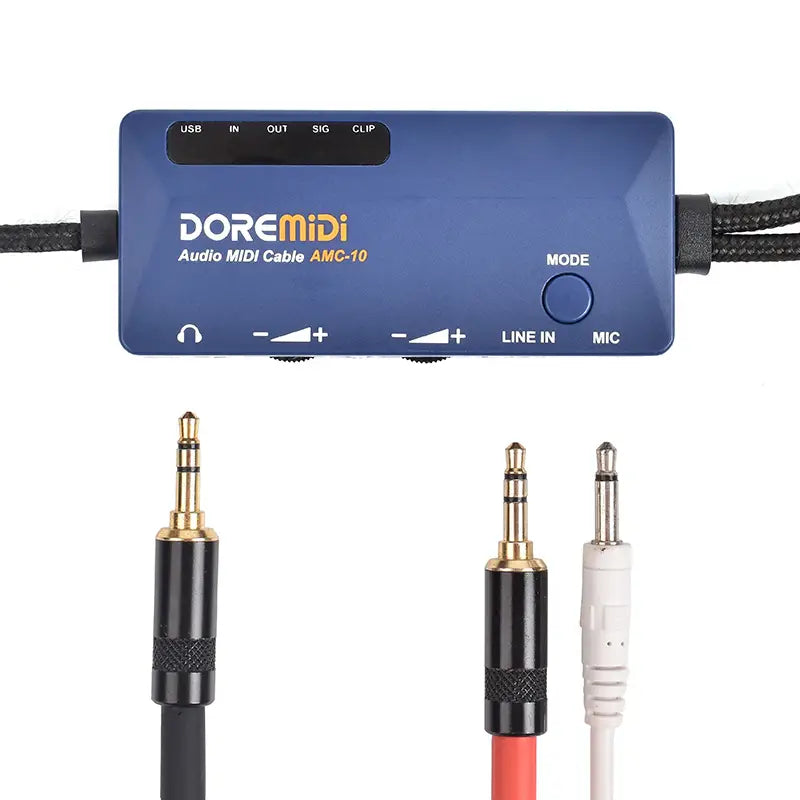 DOREMiDi Audio MIDI Cable USB AMC-10 Converter That Has Both Sound Card and MIDI Functions