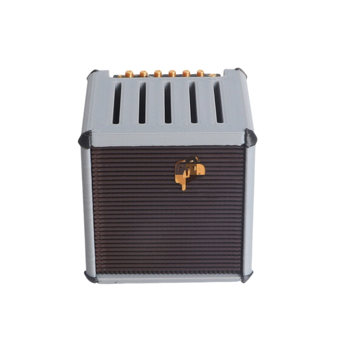 Miwayer Guitar Picks Holder Box/Amp Speaker Styled Pick Holder /for Guitar Players Music Lovers Pick Storage Box Set