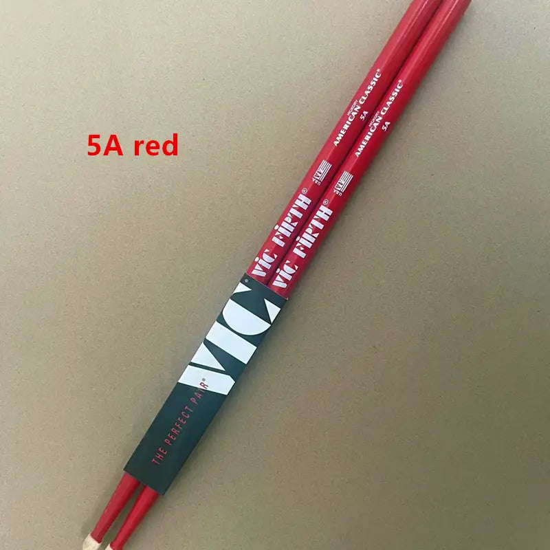 Professional Vic Firth Drumsticks 5A 5B 7A 2B Hickory Drum Sticks For Jazz Rock Durable Musical Instrument
