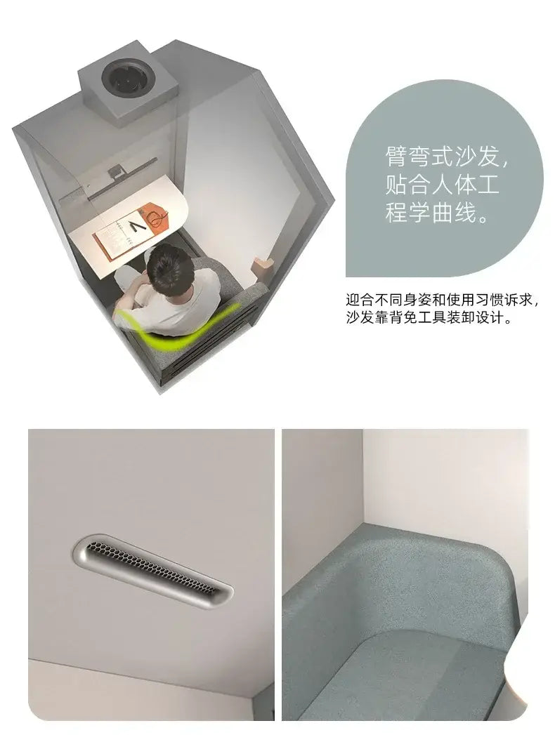ss K178 s25 A55 Home Learning Warehouse Mute Cabin Mobile Soundproof Room Home KTV Recording Studio Office Telephone Booth