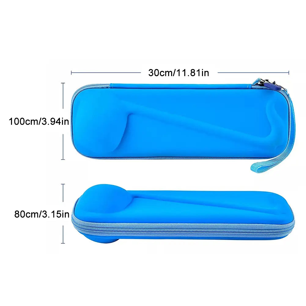 Musical Instrument Carrying Case Waterproof Music Instrumental Toy Storage Holder Anti-Drop Compatible with Otamatone