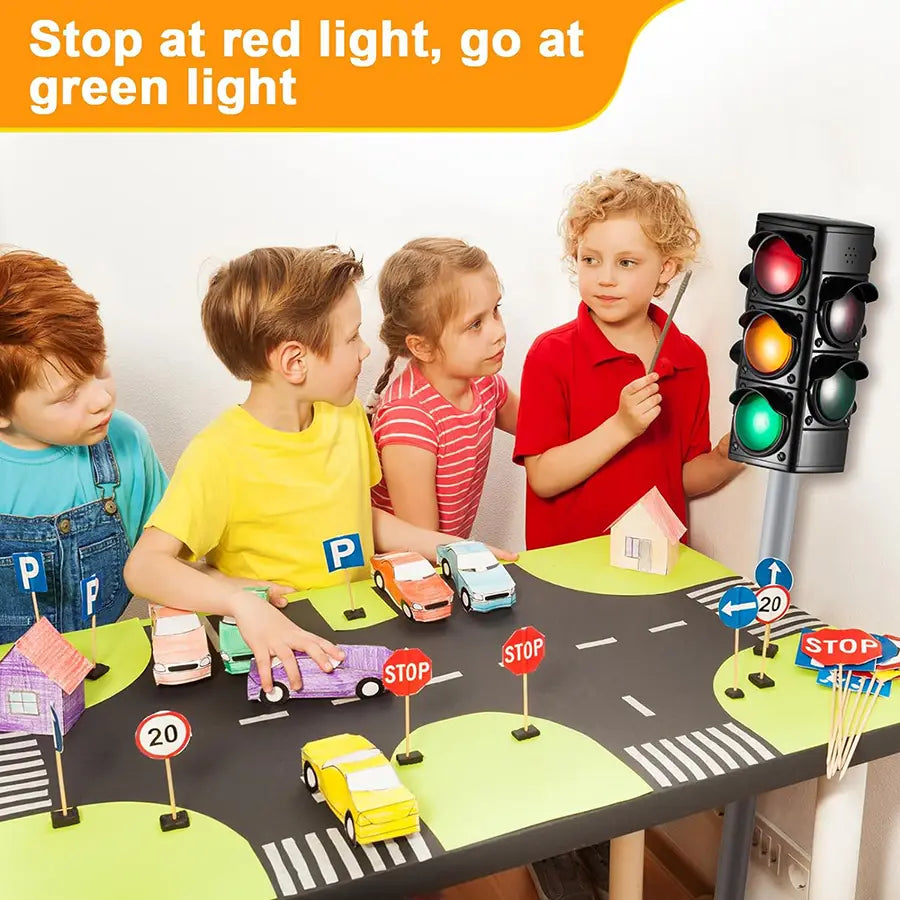 Simulation traffic light toy traffic signal model children’s traffic light toy children’s puzzle toy model
