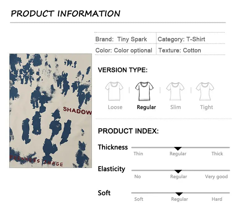 2026 Men Hip Hop T-Shirt Streetwear Shadow Letter Printed T Shirt Summer Short Sleeve Tshirt Harajuku Cotton Casual Tops Tees