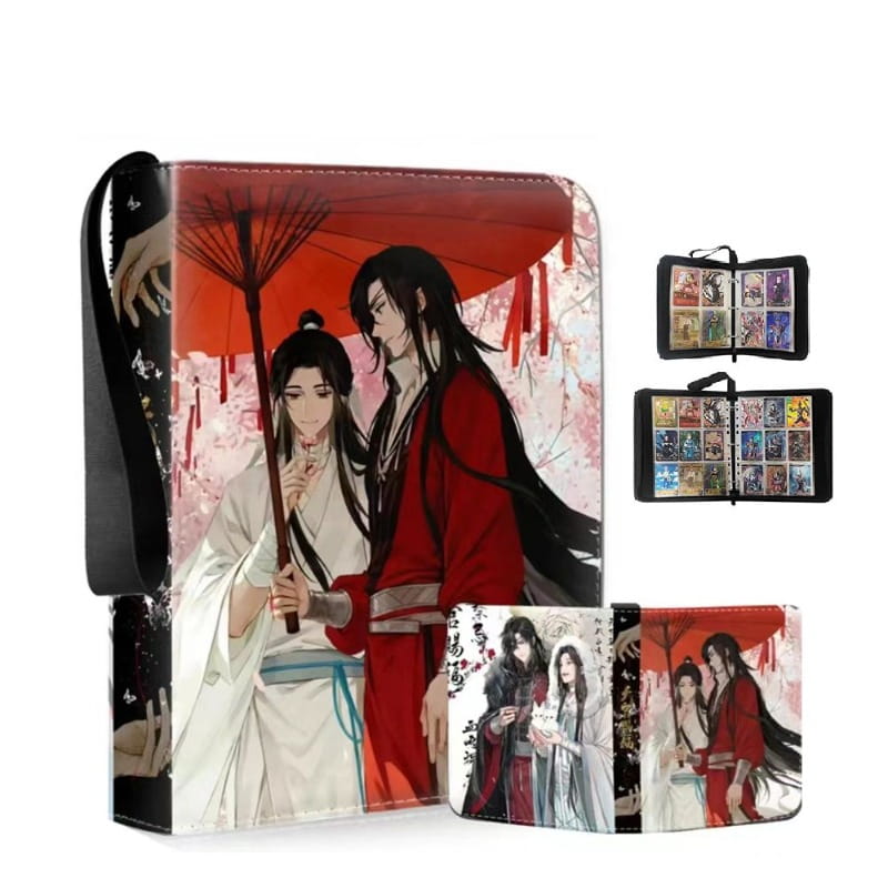 900pcs Card Album Book Anime Heavenly Officials Bless Collection Card Zipper Game Cards Binder Holder kids Gift